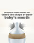 NUK Perfect Match Bottle with Soft and Flexible Silicone Teat 260ml - Rainbow