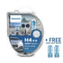 Philips H4 White Vision Ultra 55W Bulb Set + FREE Park Light