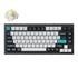 Keychron Q1 Max QMK/VIA RGB Wireless Custom Mechanical Keyboard (Gateron BANANA Switches) - Black