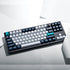 Keychron Q3 Max 80% Full Assembled Knob Red Switch Hot-Swap Gateron Jupiter RGB Wireless Keyboard - Black