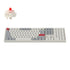 Keychron Q6 Max QMK/VIA Wireless Custom Mechanical Keyboard OSA Gateron Red Jupiter Switches - Shell White