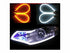 20″ Single Row White & Amber LED Aluminium Light Bar