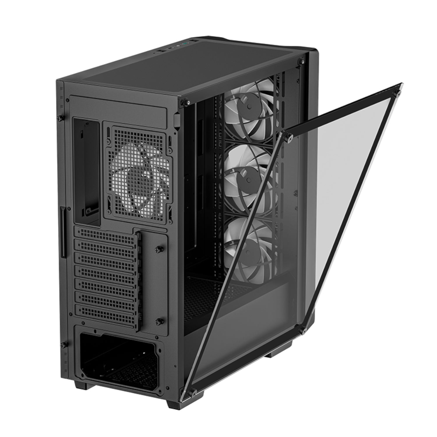 DeepCool CC560 MESH V2 ATX Mid Tower Airflow Gaming Chassis – Black