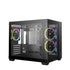 Deepcool CG330 3F Panoramic Dual-Chamber Micro-ATX Gaming Chassis - Black