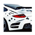 3D Realistic Bullet Hole & Metal Slash Cut Design Vinyl Sticker Kit (A4 sticker Sheet) – Type 3
