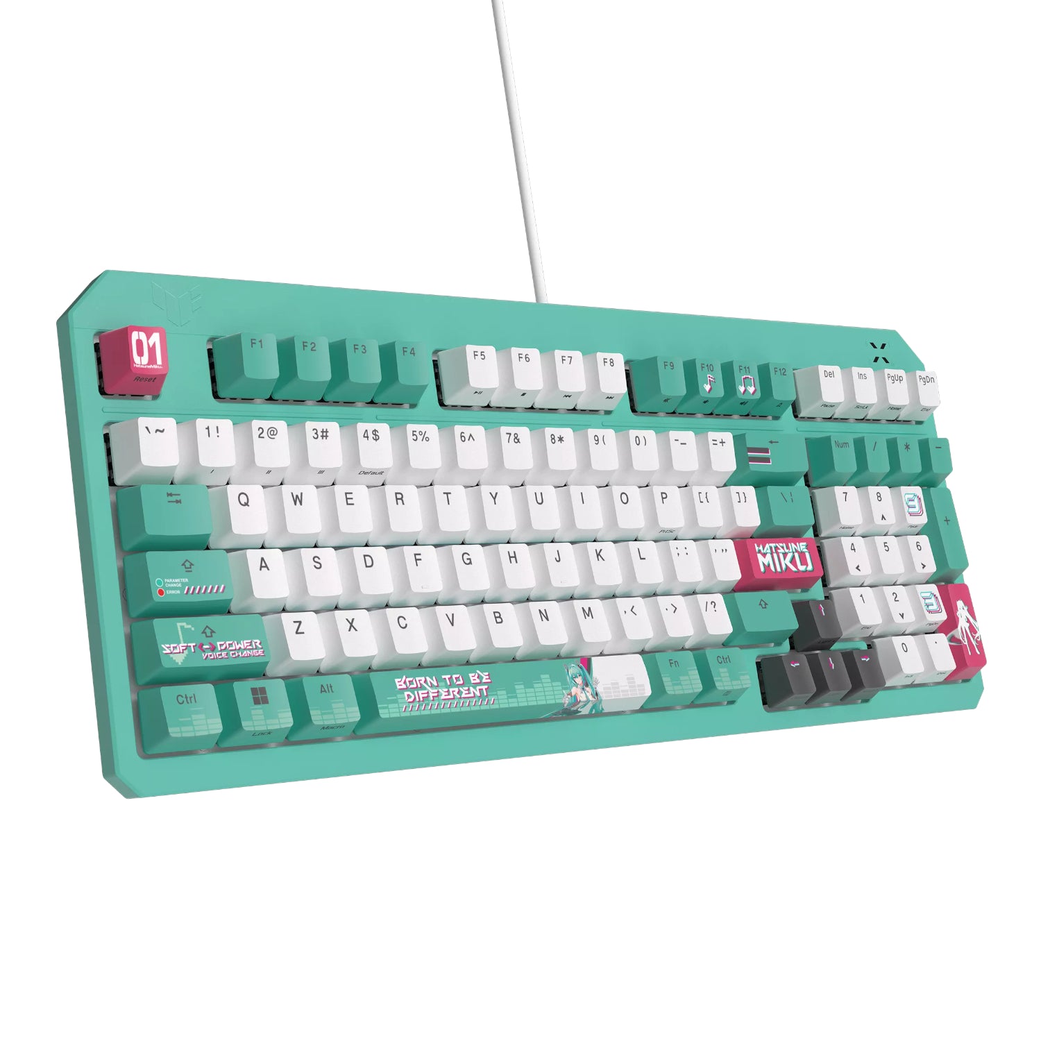 Asus TUF Gaming K3 Gen II Gaming Keyboard Hatsune Miku Edition