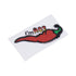German Flag Lip 3D Gel Dome Sticker
