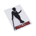 Cross Skull White 3D Gel Dome Sticker