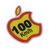 VW Lower Kit White Vinyl Sticker 12x3cm