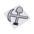 Shaka Zulu 3D Gel Dome Sticker