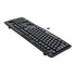 Redragon BK-7367 Full-size Ergonomic Wireless Membrane Office Keyboard - Black