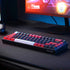 REDRAGON Castor Pro 68Key Wireless Red|Black|White KeyCap Bluetooth RGB Red Switch - Black|Red