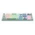 Redragon WYVERN K761 Pro Full-size RGB Wireless Mechanical Gaming Keyboard - White/Green