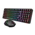 Redragon S162 RGB 3-Mode Wireless Mechanical Gaming Keyboard and Mouse Combo - Black