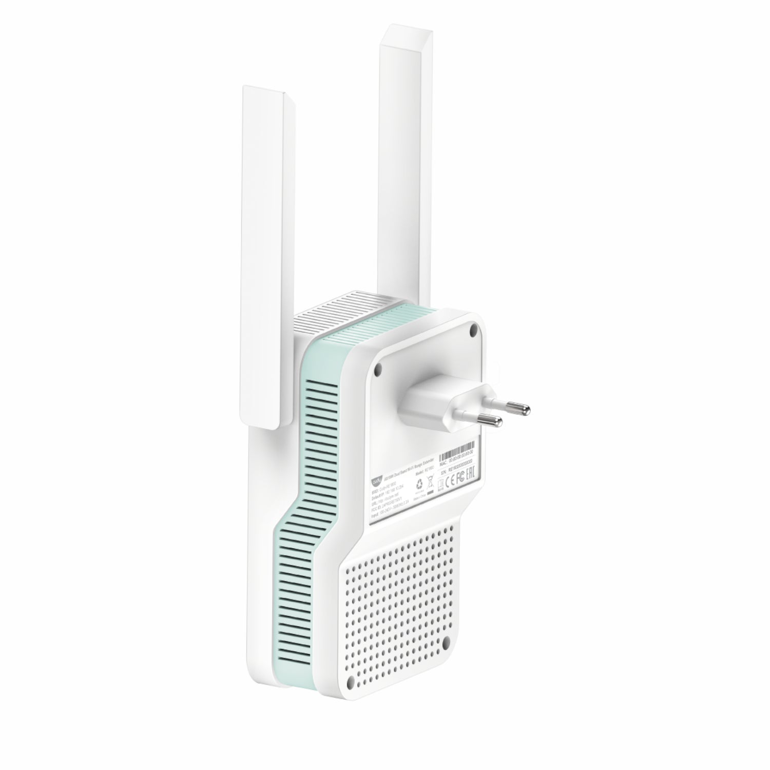 Cudy AX1500 Dual-Band Wi-Fi 6 Range Extender (Wall Plug)-White
