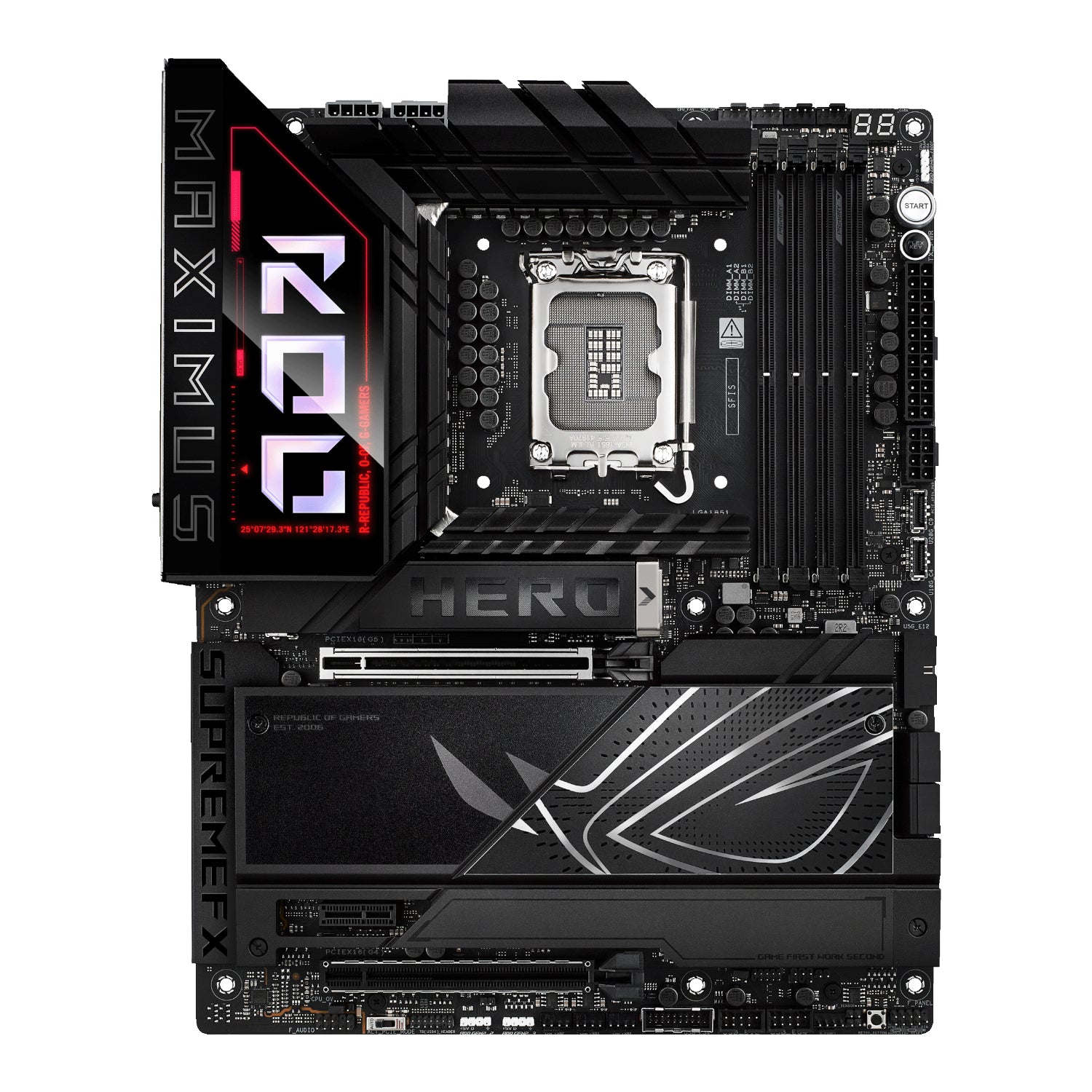Asus ROG Maximus Z890 Hero Intel LGA1851 ATX Gaming Motherboard