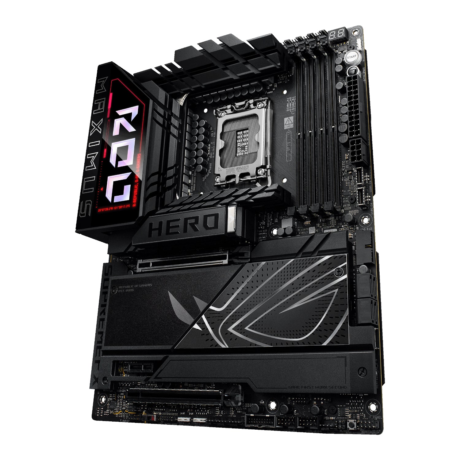 Asus ROG Maximus Z890 Hero Intel LGA1851 ATX Gaming Motherboard
