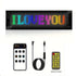 LED Matrix Panel Scrolling Customizable Display Screen for Vehicle Windows (348x102mm)