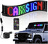 LED Matrix Panel Scrolling Customizable Display Screen for Vehicle Windows (595x120mm)