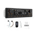 Retro Euro-Spec RS-21 Digital Media Player with USB, Blueooth, SD Input, Vari colour, Remote & Radio