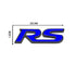 RS Logo - Steering Wheel Metal Badge (Blue)