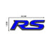 RS Logo - Steering Wheel Metal Badge (Blue)