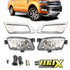 Ranger T7 (16-19) Wildtrak Crystal Fog Lamps & Covers With Wiring