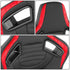 Reclinable Wingback Racing Seats PVC (Pair)