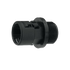 Reiku Connector straight, male, polyamid, black, M40, NW 36mm