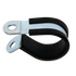Reiku Tube clamp with rubber profile, g/steel, NW 10mm