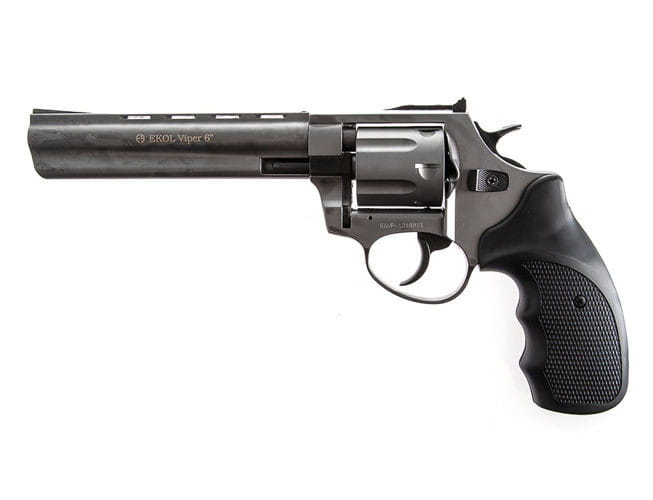Ekol Viper 6" Fumed Blank/Pepper Gun (Revolver|6|9mm PAK)