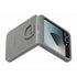 Samsung Silicone Cover With Ring - Samsung Galaxy Z Flip7FE/Flip6 - Gray