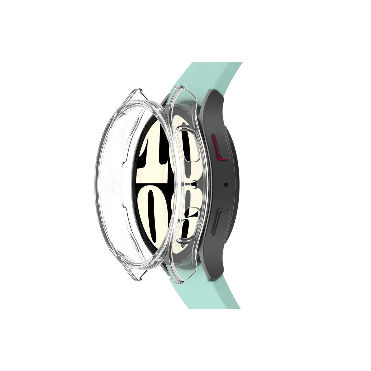 Samsung Nukin Case With Screenguard - Samsung Galaxy Watch6 Classic 44mm - Clear