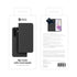 Samsung Mobeen Flip Case With Card Slot  - Samsung Galaxy A36 - Black