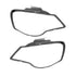 Carbon Fibre Headlight Shields for VW Polo Vivo 2014