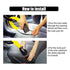 Car Steering Wheel Wire Rope Lock Safety Anti-theft Lock