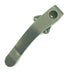 Lynch NW Spyderco Military Deep Carry Ti Stonewash Clip SMST