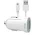Snug Lite USB Port Car Charger With Micro USB Cable - 2.1A