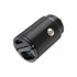 Snug Dual Port Mini Car Charger PD/USB 30W - Black