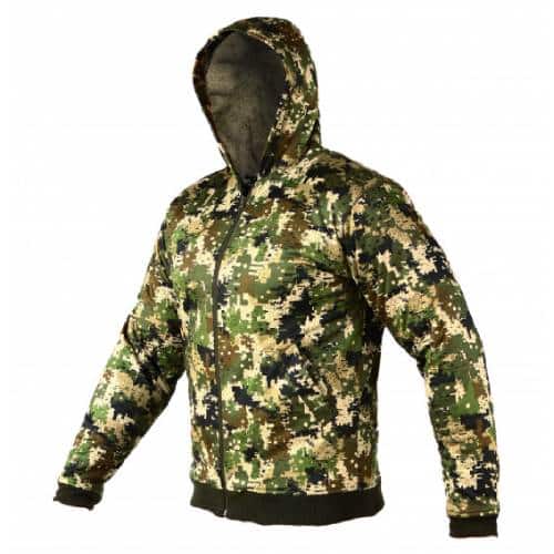 SNIPER KIDDIES SHERPA HOODY - PIXELATE