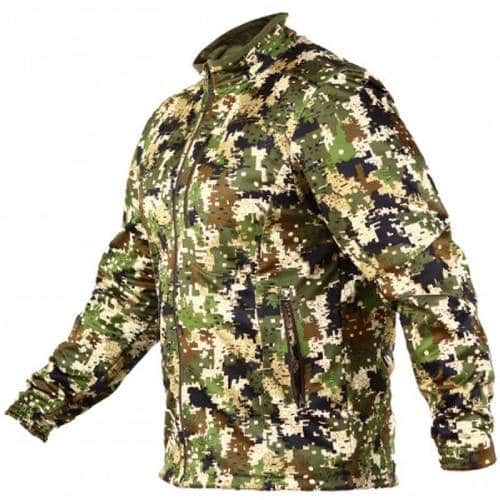 Sniper Mens Soft Shell Zipper - Pixelate - M