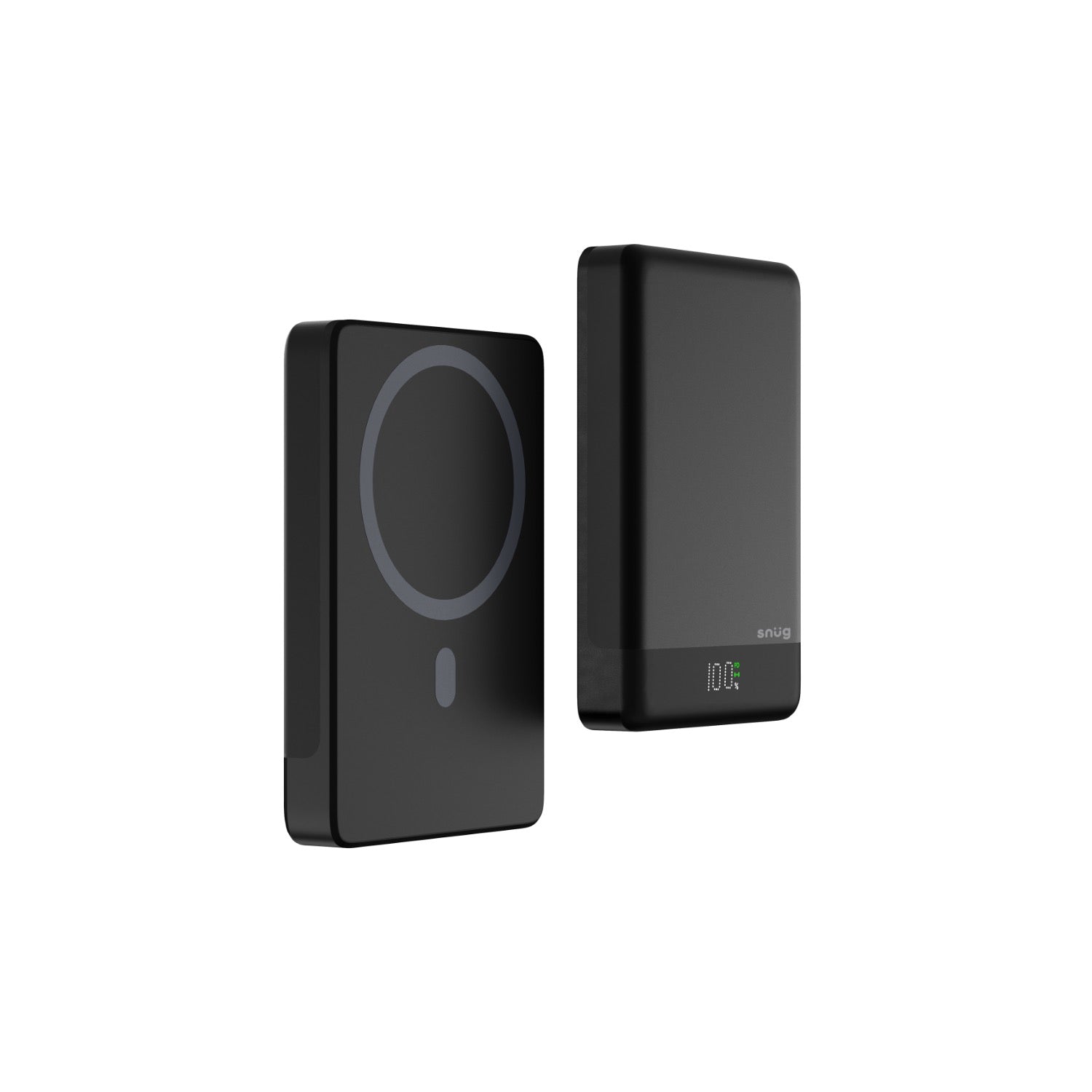 Snug Magnetic Powerbank - 10000mAh - Black