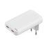 Snug 2 Port PD GaN Slim Wall Charger 45W - White