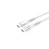 Snug Type-C To Type-C Silicone Cable - 1.2 Meter - White