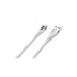 Snug USB To Type-C Silicone Cable - 1.2 Meter - White