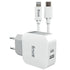 Snug 2 Port PD USB Home Charger With MFI Lightning Cable - 30W