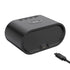 Snug Wireless Charger With Clock 15W - Black