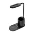 Snug LED Wireless Charger Pad With Pen Holder 15W - Black