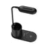 Snug LED Wireless Charger Pad With Pen Holder 15W - Black
