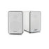 Microlab H21 Wireless Bluetooth Bookshelf Speaker System w/ Versatile Connectivity & Real Wooden & Leather Finishing Cabinets (White) | SKU SP-H21WH
